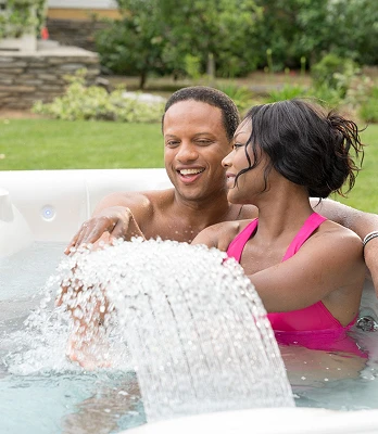 Image of affordable-tier hot tub