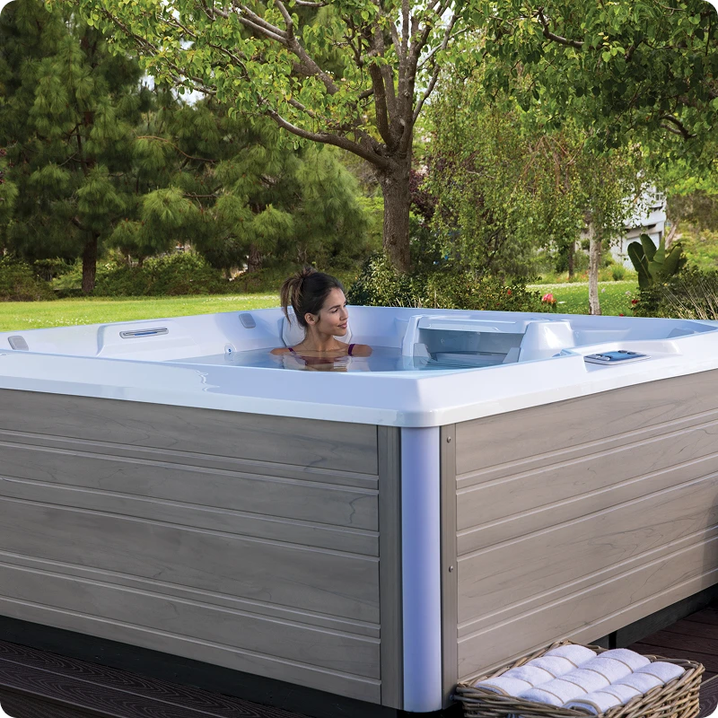Beam hot tub