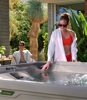 Image of entry-level hot tub