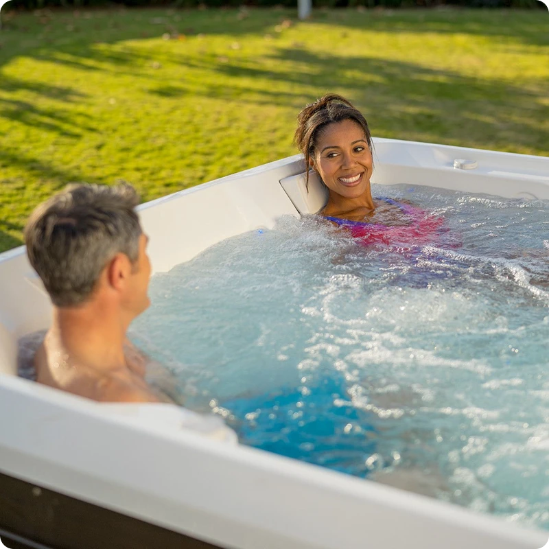 Flash hot tub
