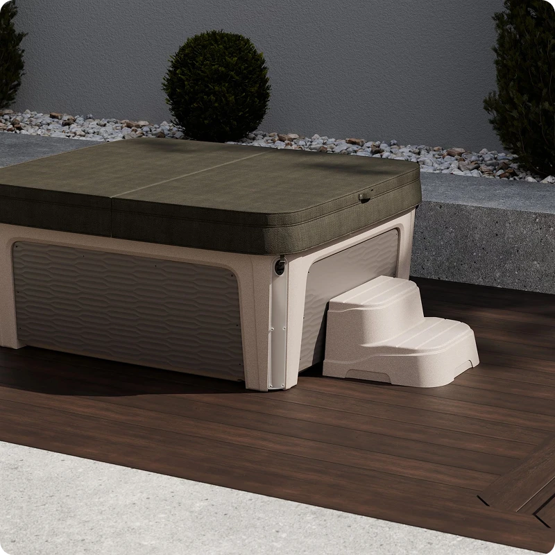 Invite hot tub