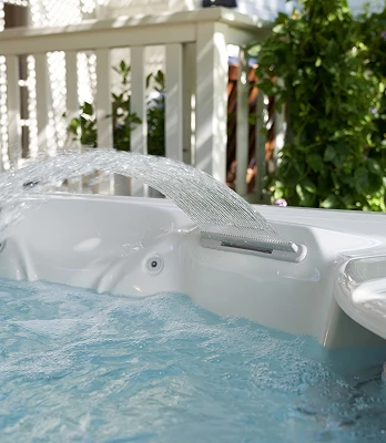 Image of mid-tier hot tub