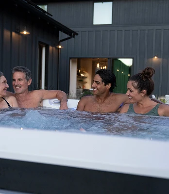 Image of premium-tier hot tub