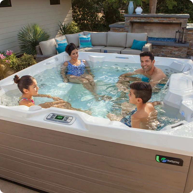 Pulse hot tub