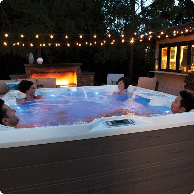 Pulse hot tub
