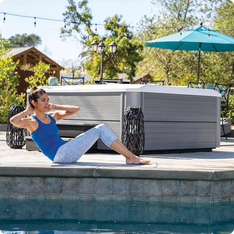 Relay hot tub