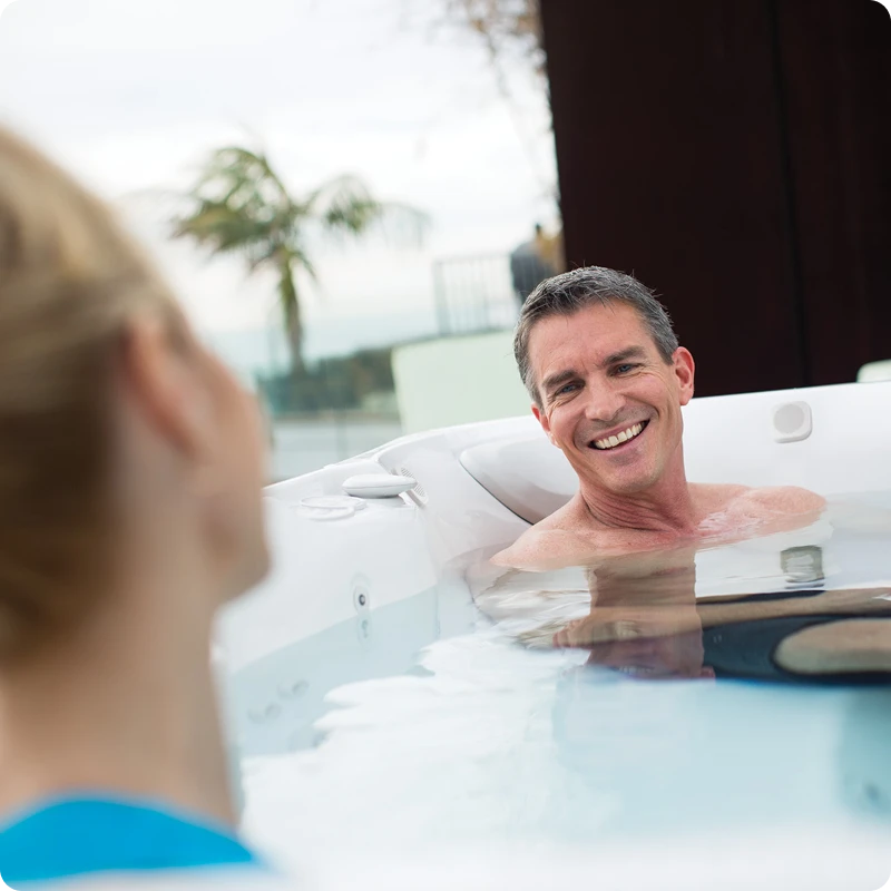 Tahitian hot tub