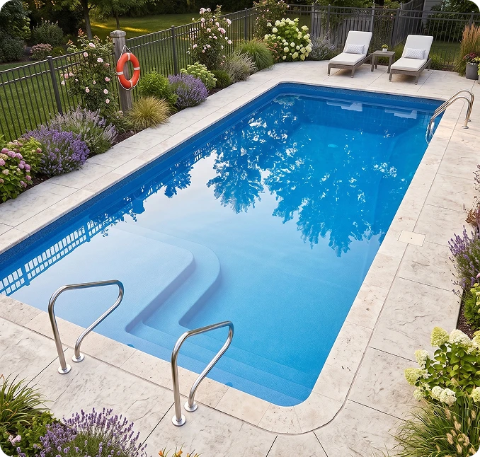Nowak Atlantis Fiberglass Pool