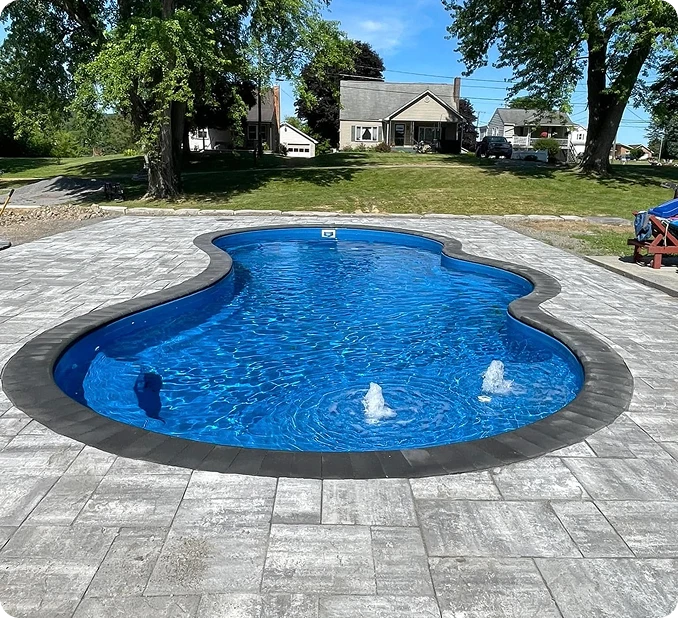 Nowak Jupiter Island Fiberglass Pool