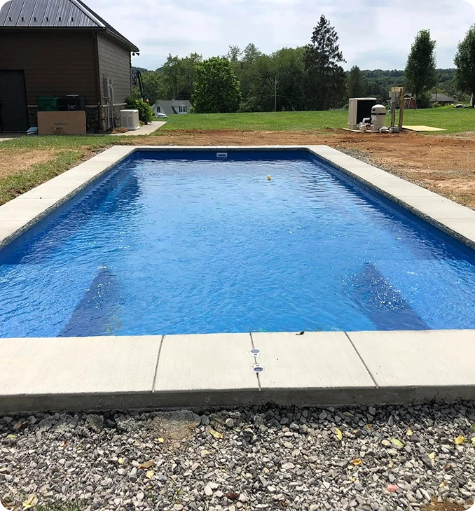 Nowak Pittsburgh Deep Fiberglass Pool