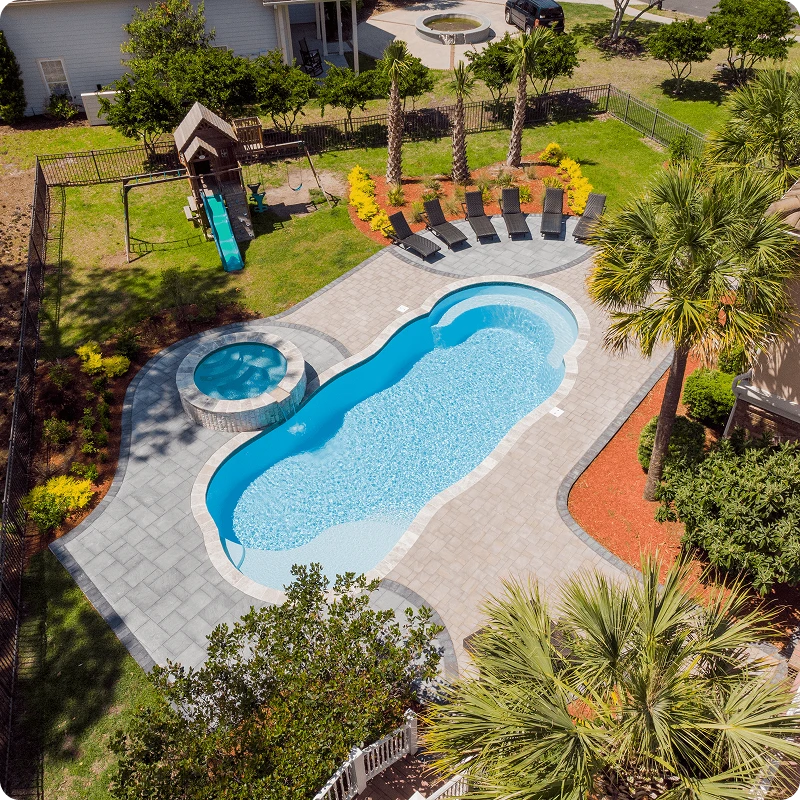 River Pools C Series Fiberglass Pool image 1