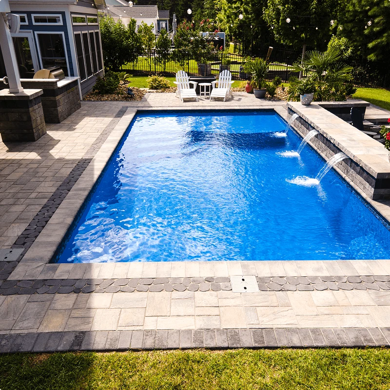 River Pools D Series Fiberglass Pool image 2