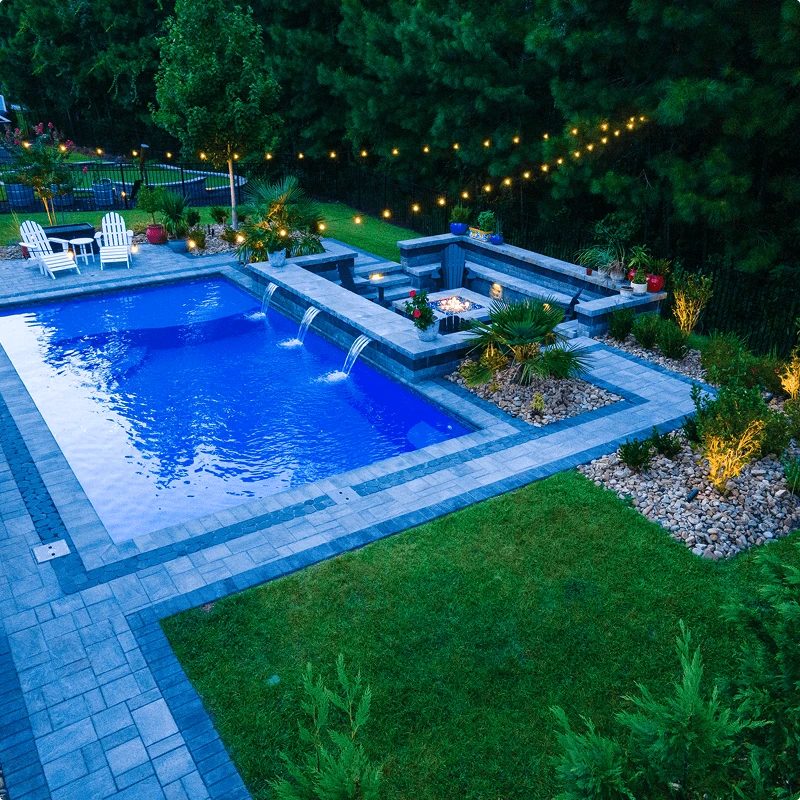 River Pools D Series Fiberglass Pool image 6