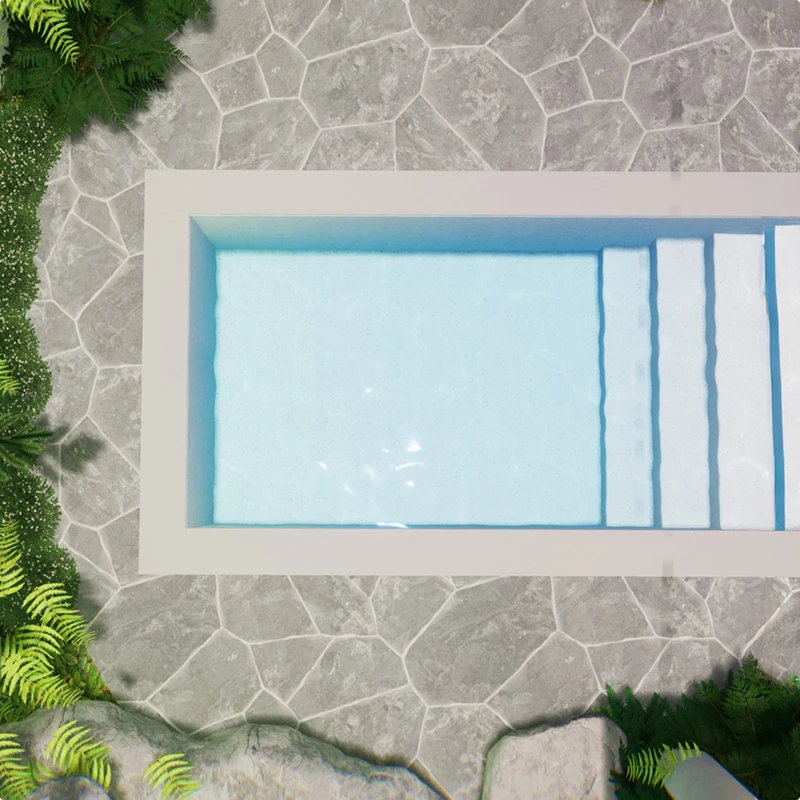 River Pools N Series Fiberglass Plunge Pool image 3