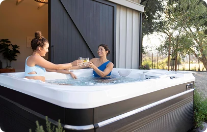 N Series vs. a standalone hot tub fiberglass pool comparison