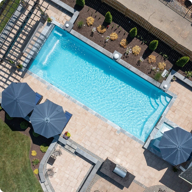 River Pools R Series Fiberglass Pool image 1