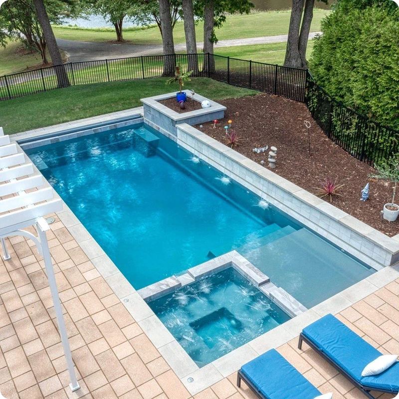 River Pools X Series Fiberglass Pool image 1
