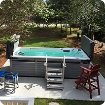 The E700 Swim Spa Experience