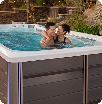 X-Series swim spa compared to hot tubs