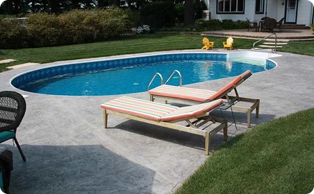 The Optimum Semi-Inground Pool