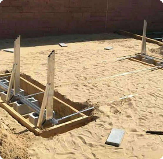 Semi-Inground Pool Installation and Excavation