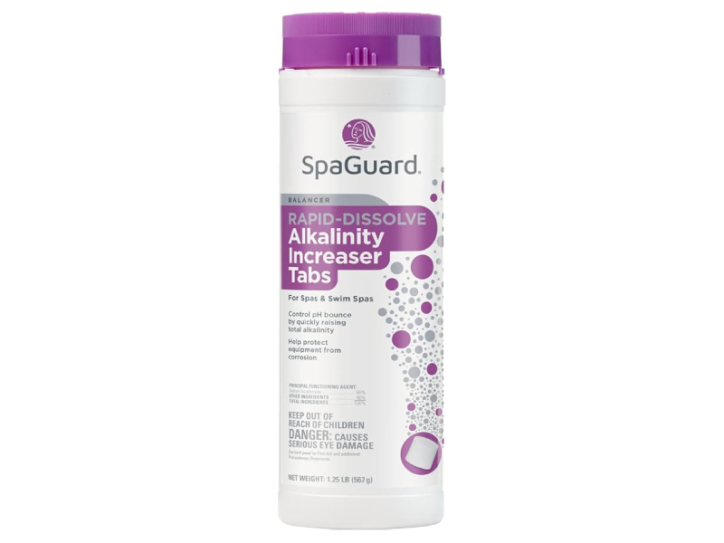 Product | SpaGuard Rapid Dissolve Alkalinity Increaser Tablets  1.25#
