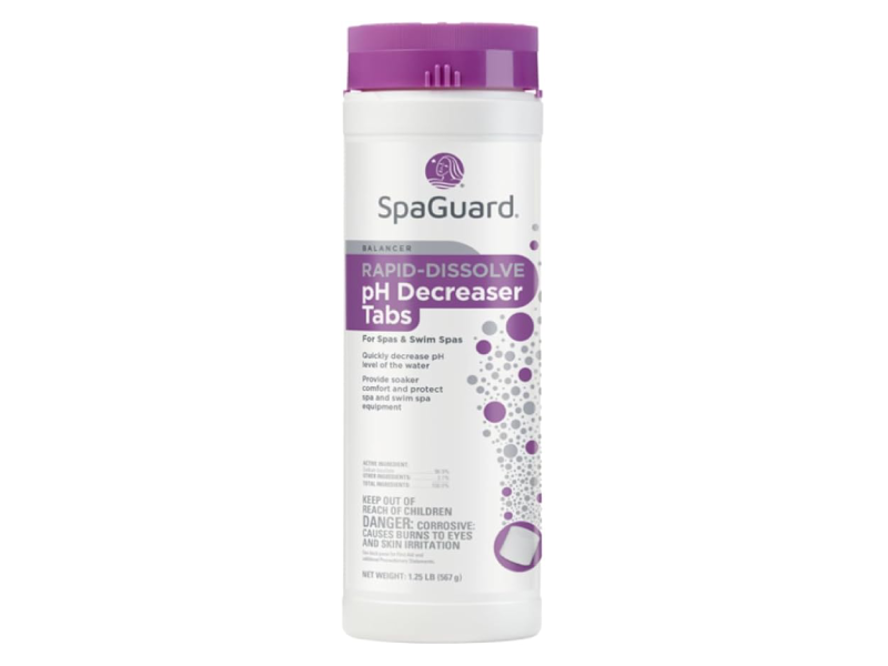 Product | SpaGuard Rapid Dissolve PH Decreaser Tablets  1.25#