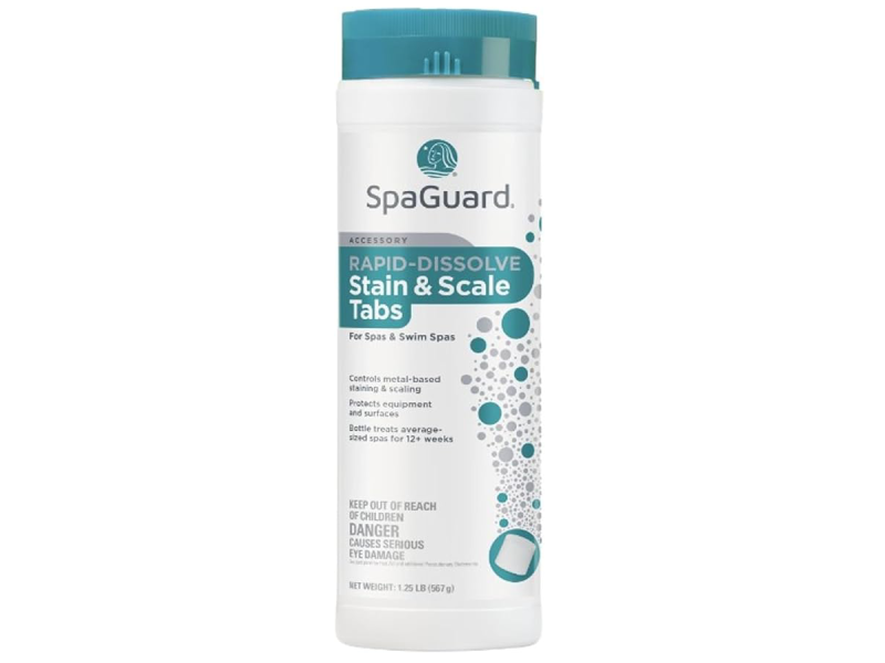 Product | SpaGuard Rapid Dissolve Stain & Scale Tablets 1.25#