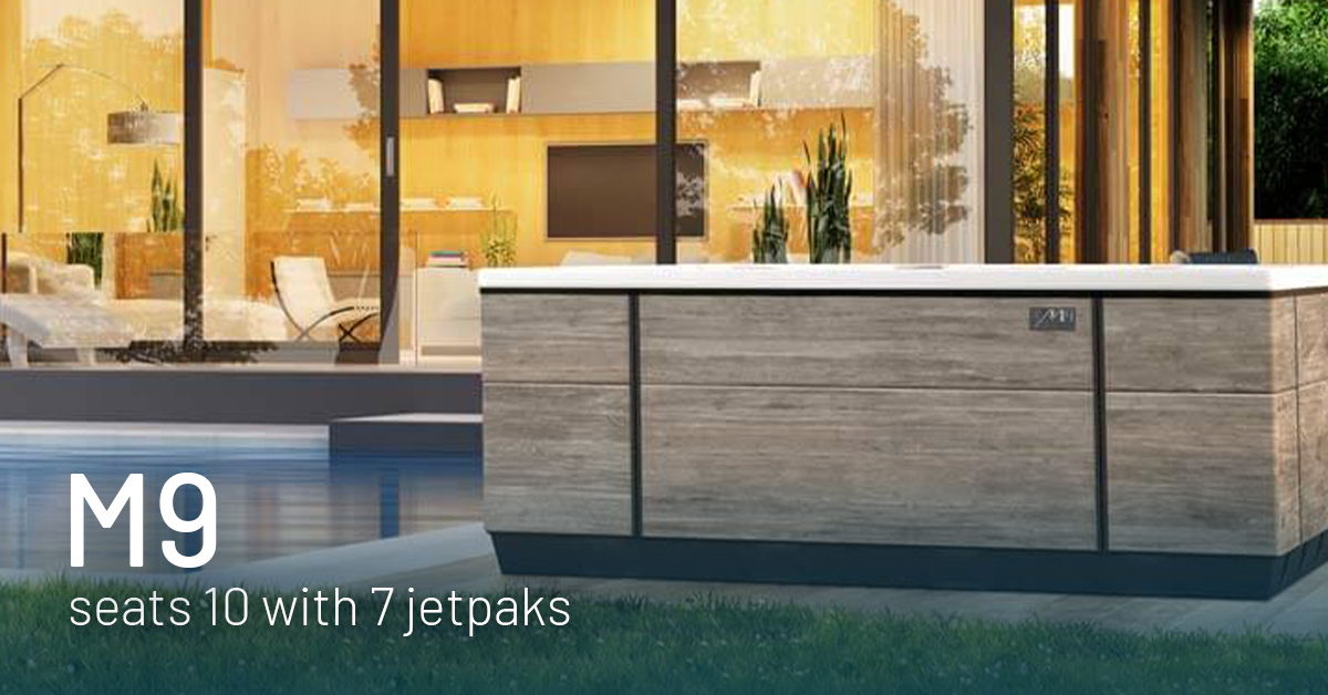 MODEL M9 10 Person Hot Tub Bullfrog Spas